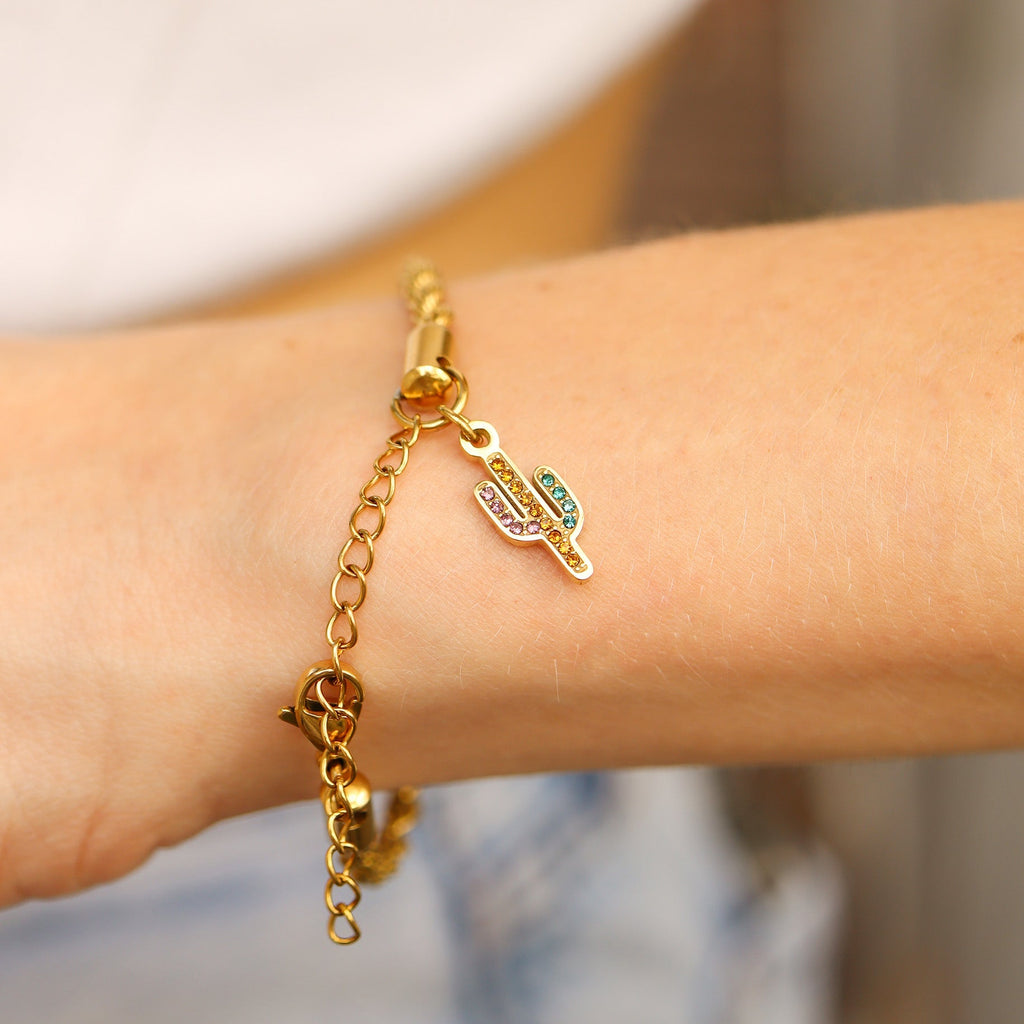 18K Gold Charm Set – Durable Western Style Jewelry | PVD Coated Stainless Steel - charm | Sunflower Soul Boutique