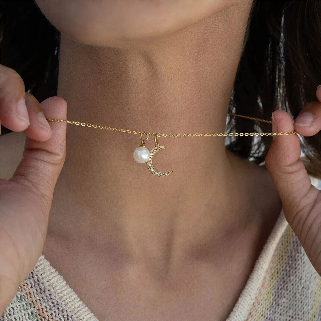 18K Gold Charm Set – Lightweight Cherry Heart Charms | Tarnish Resistant Jewelry - Jewelry sets | Sunflower Soul Boutique