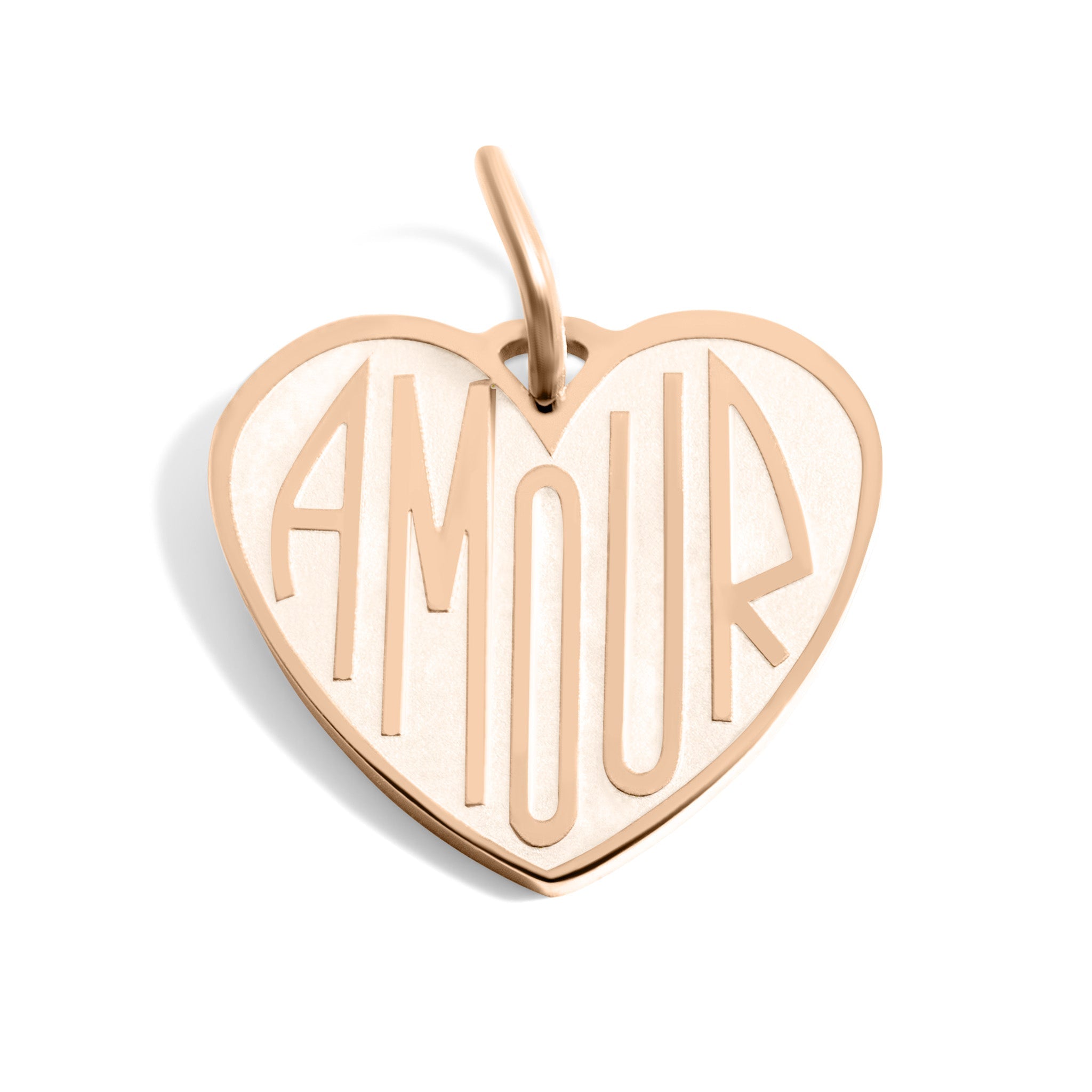 18K Gold Charm – Stainless Steel Heart Amour Pendant | Hypoallergenic PVD Jewelry - charm | Sunflower Soul Boutique