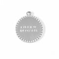 18K Gold Charm – Waterproof Stainless Steel Charm with PVD Coating Accent - charm | Sunflower Soul Boutique