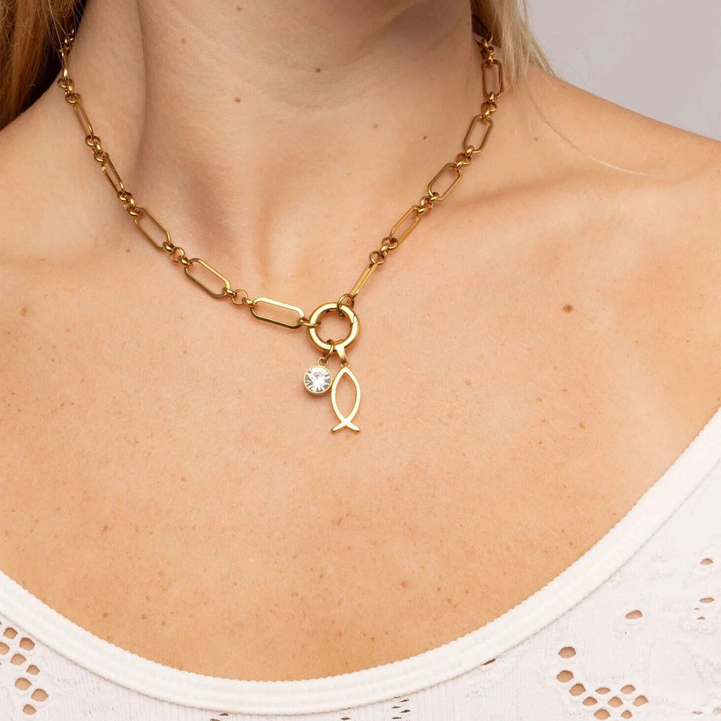 18K Gold Cowboy Charm Set – Premium Stainless Steel Western Coastal Jewelry - Jewelry sets | Sunflower Soul Boutique