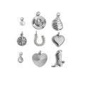 18K Gold Cowboy Charm Set – Premium Stainless Steel Western Coastal Jewelry - Jewelry sets | Sunflower Soul Boutique