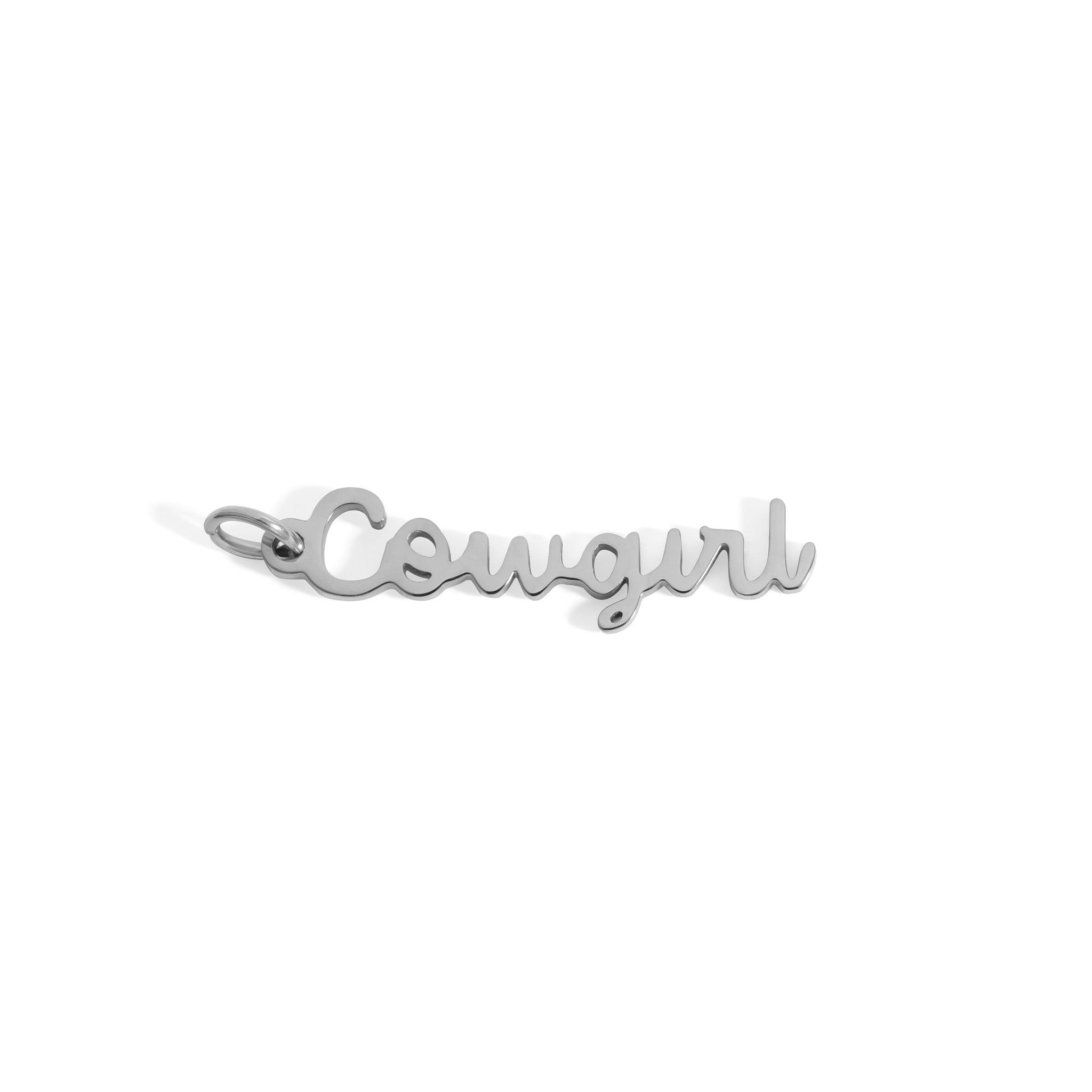 18K Gold Cowgirl Charm – Waterproof Gold Plated Pendant | Western Jewelry - charm | Sunflower Soul Boutique