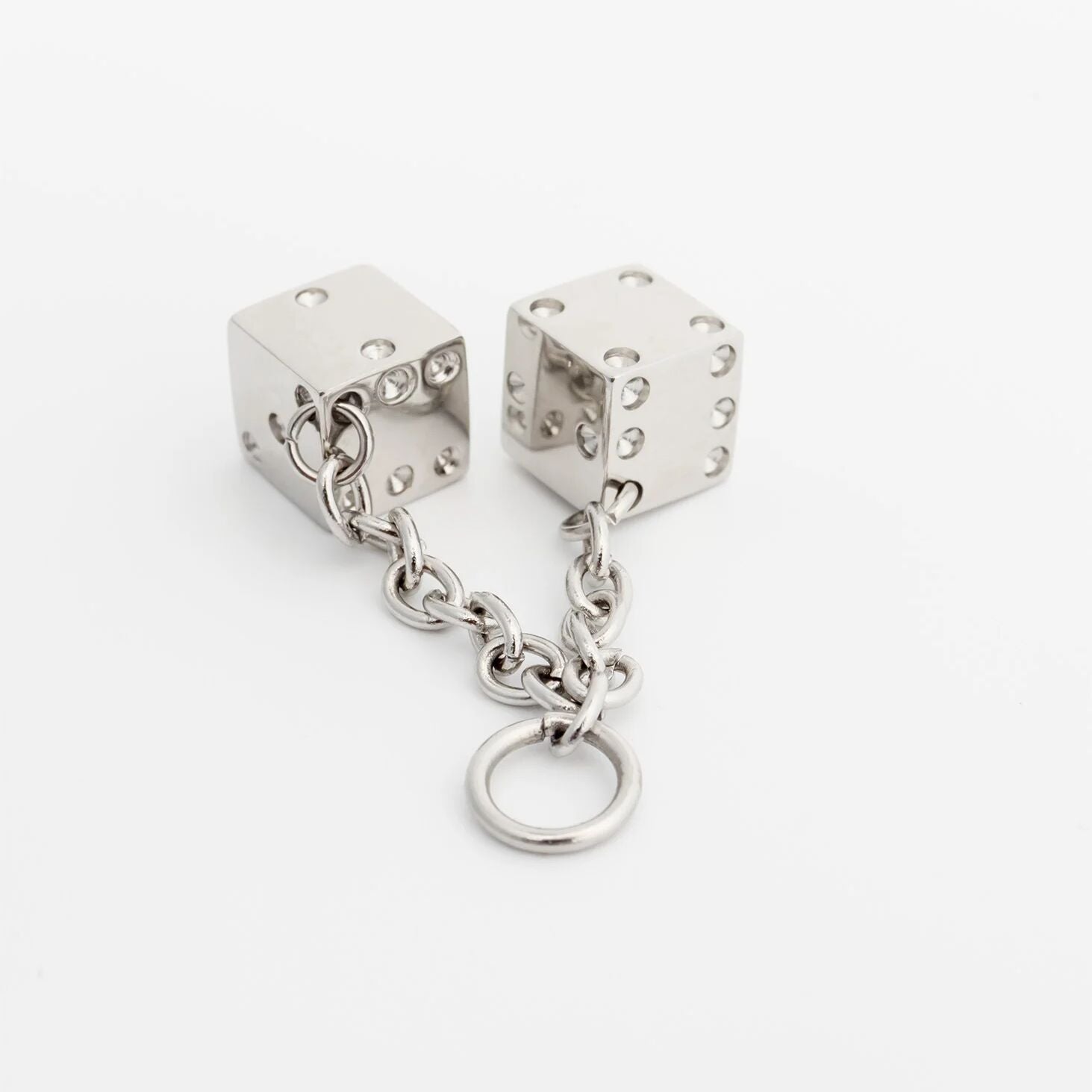 18K Gold Dice Charm – Durable Stainless Steel Jewelry With Minimalist Design - Charms | Sunflower Soul Boutique