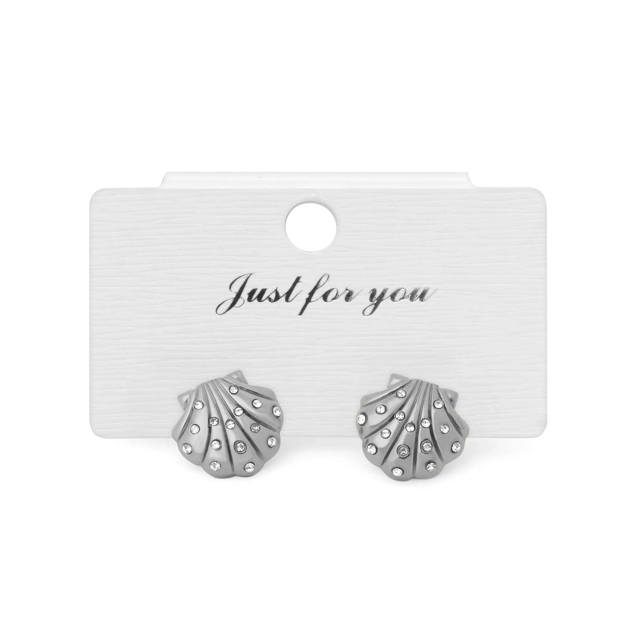 18K Gold Earrings – Hypoallergenic Stainless Steel Studs with Iridescent Shell - Earring | Sunflower Soul Boutique