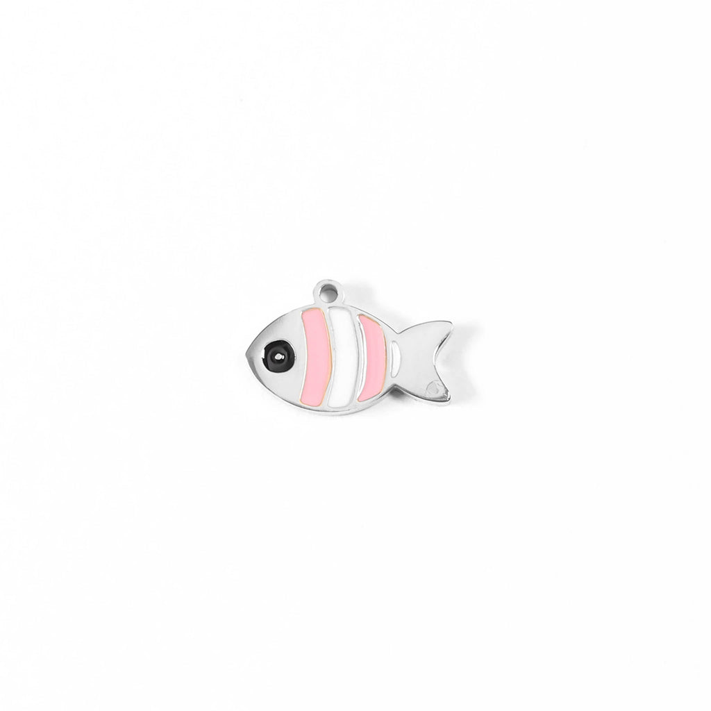 18K Gold Fish Charm – Hypoallergenic Pendant | Stainless Steel Nautical Jewelry - charm | Sunflower Soul Boutique