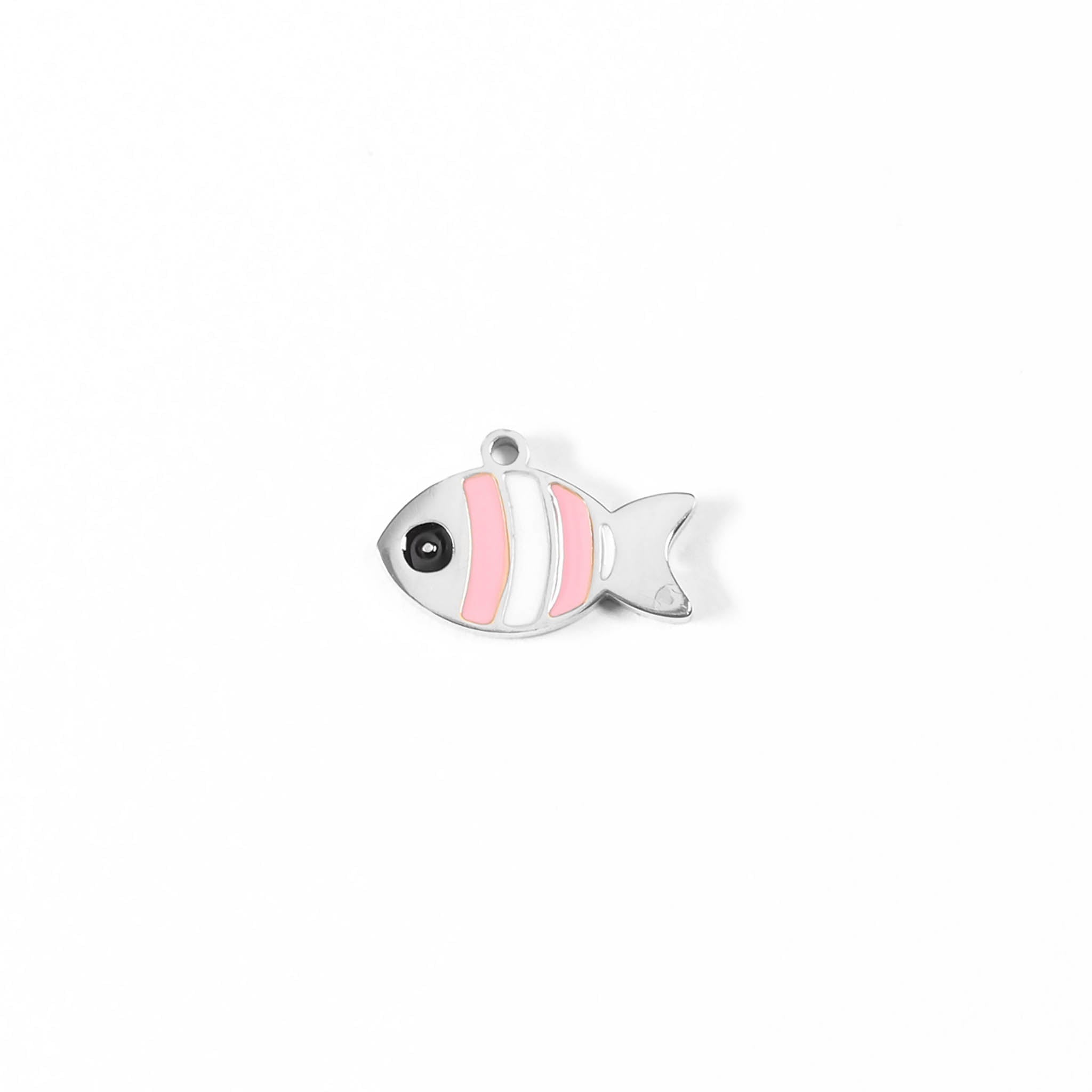 18K Gold Fish Charm – Hypoallergenic Pendant | Stainless Steel Nautical Jewelry - charm | Sunflower Soul Boutique
