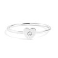 18K Gold Heart Ring – Durable Waterproof Stainless Steel Cubic Zirconia Jewelry - Ring | Sunflower Soul Boutique