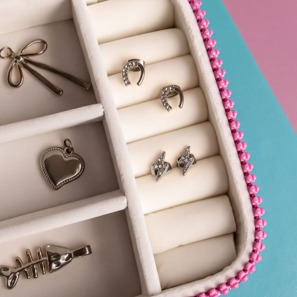 18K Gold Horse Shoe Earrings – Lightweight Stainless Steel Drop Earrings - Earring | Sunflower Soul Boutique