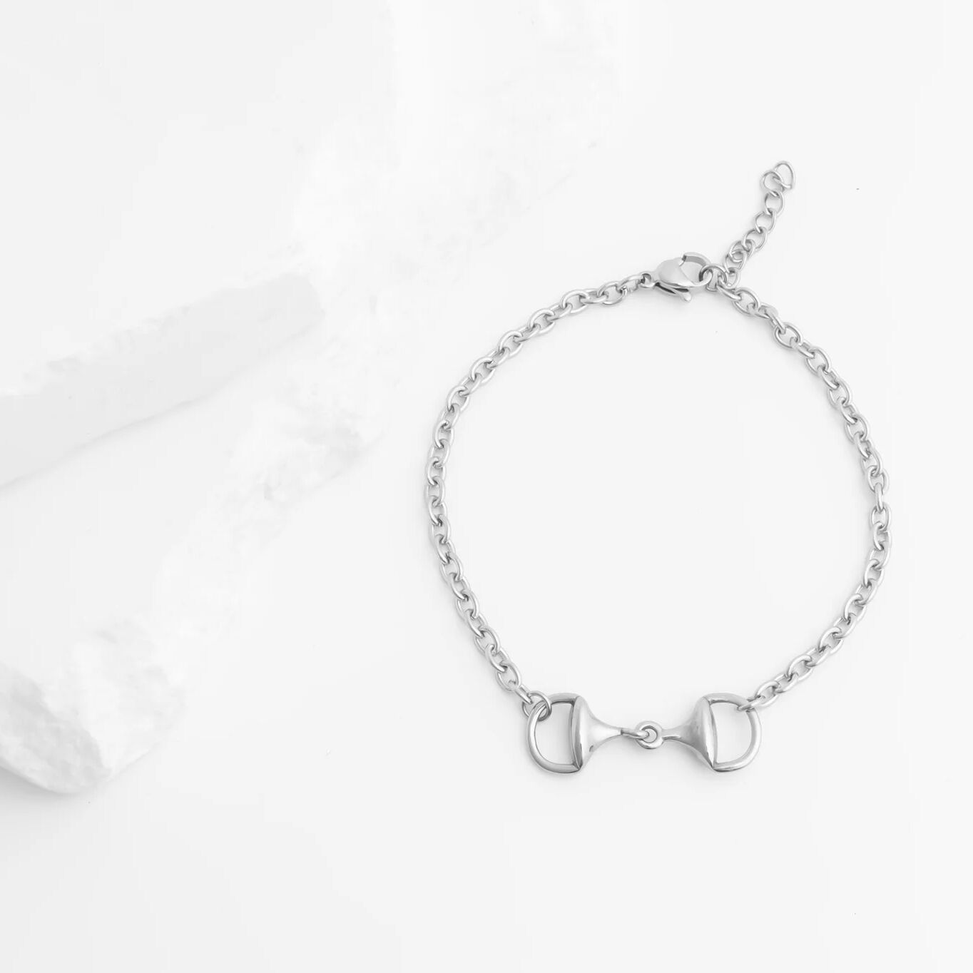 18K Gold Horsebit Bracelet – Adjustable Clasp, Scratch-Resistant Gold PVD Finish - Bracelets | Sunflower Soul Boutique