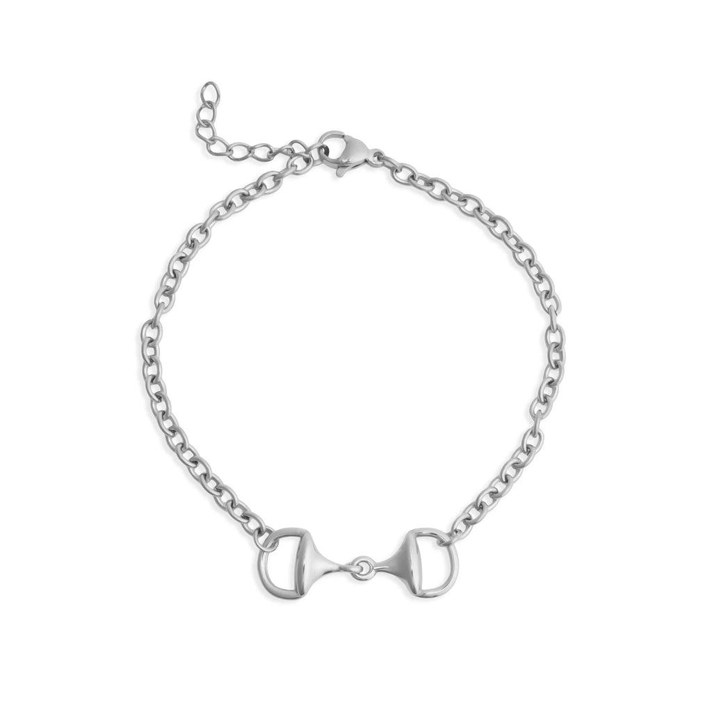 18K Gold Horsebit Bracelet – Adjustable Clasp, Scratch-Resistant Gold PVD Finish - Bracelets | Sunflower Soul Boutique