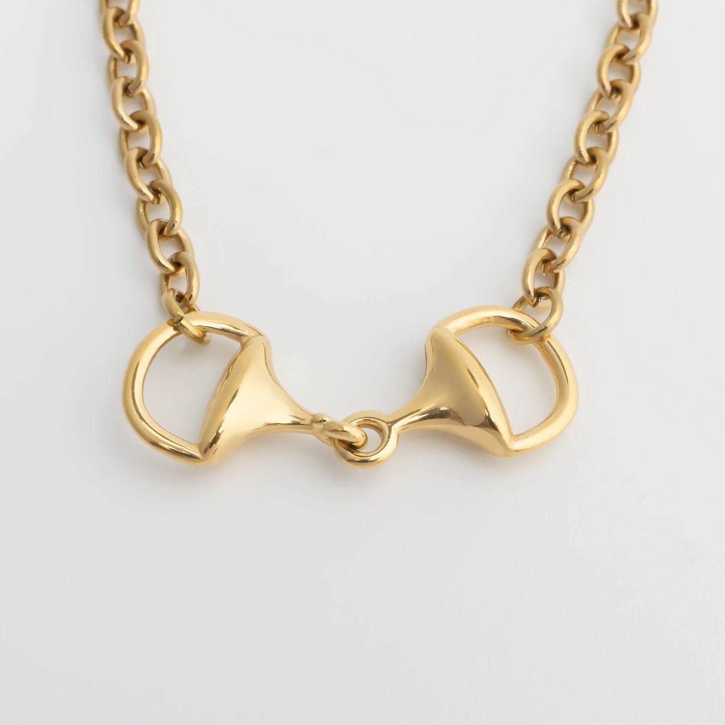 18K Gold Horsebit Bracelet – Adjustable Clasp, Scratch-Resistant Gold PVD Finish - Bracelets | Sunflower Soul Boutique