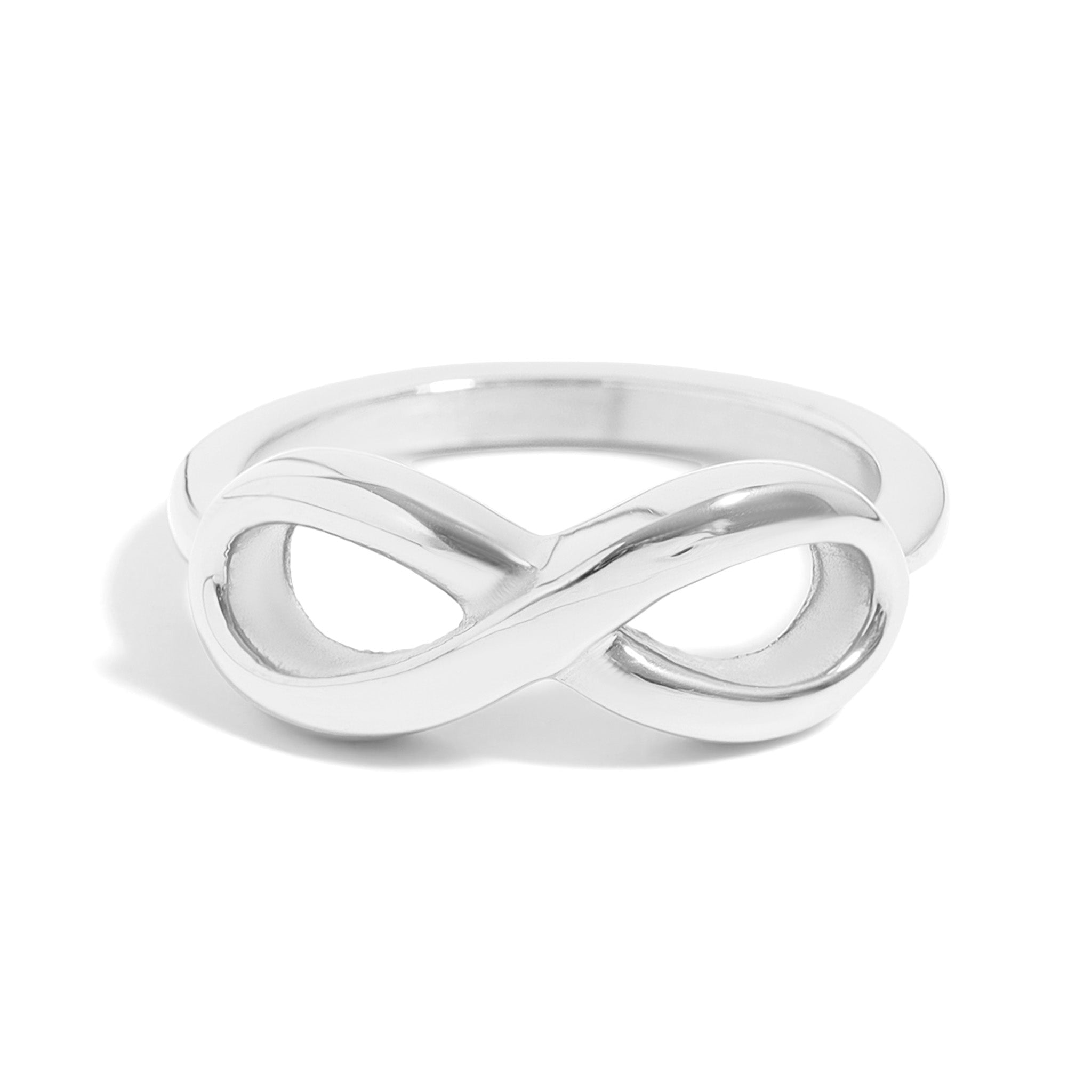 18K Gold Infinity Ring – Durable Infinity Band | Hypoallergenic Jewelry, Stainless Steel - Ring | Sunflower Soul Boutique