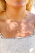 18K Gold Lariat Necklace – Stainless Steel Star Pendant | Hypoallergenic Jewelry - Necklaces | Sunflower Soul Boutique