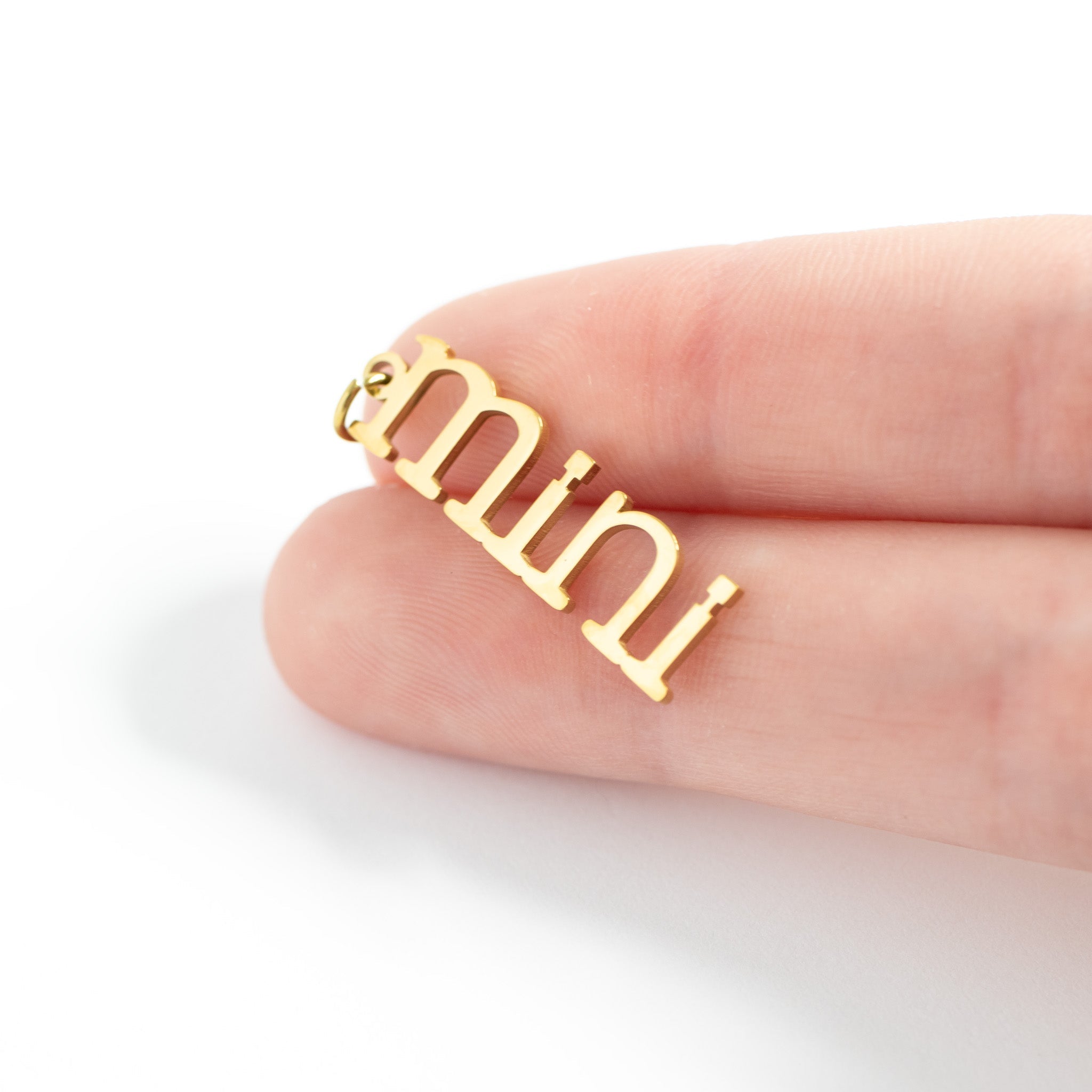 18K Gold Mini Charm – Hypoallergenic PVD Coated Stainless Steel Pendant for Everyday Wear - Charms | Sunflower Soul Boutique
