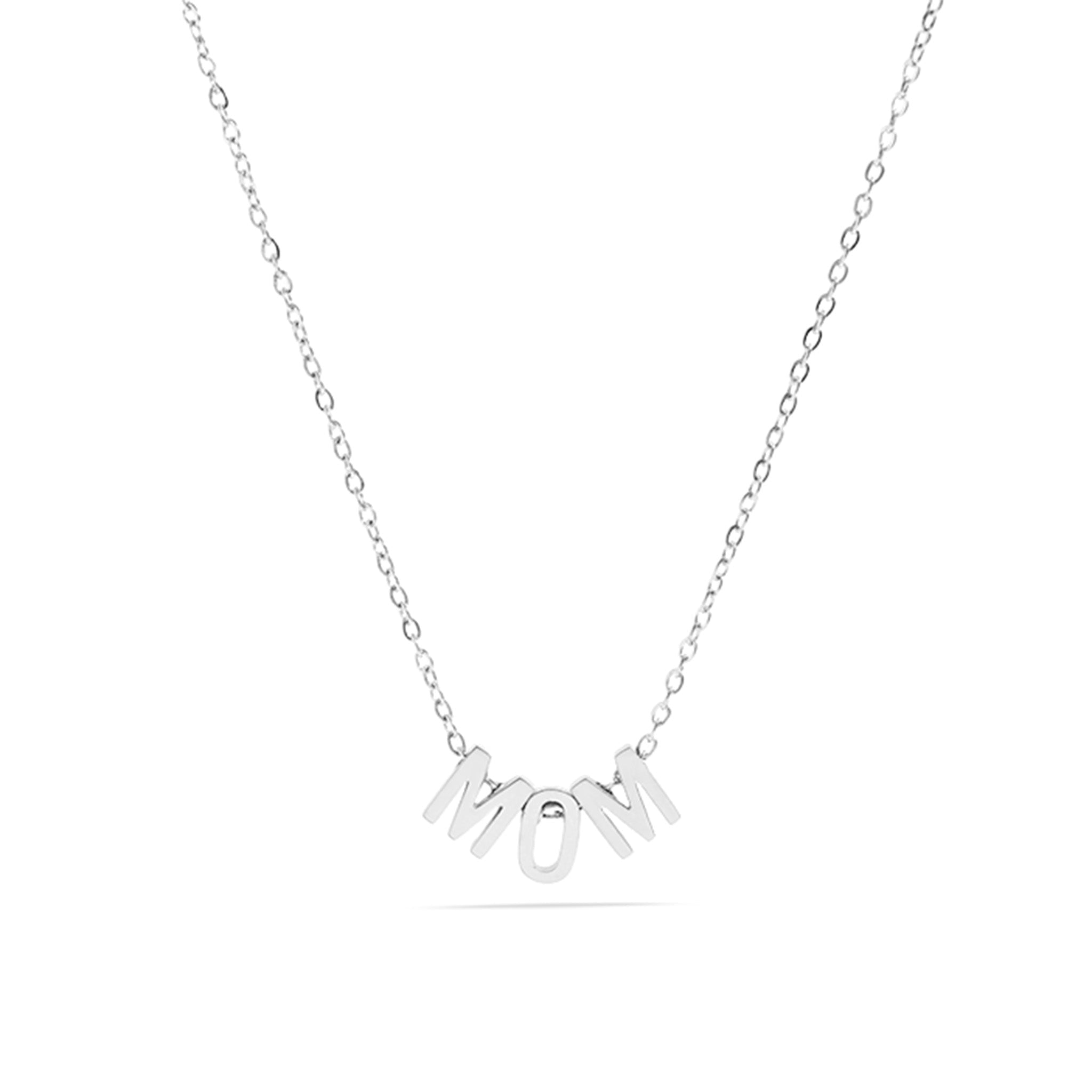 18K Gold Mom Necklace – Hypoallergenic Stainless Steel PVD Coated Gift - Necklaces | Sunflower Soul Boutique