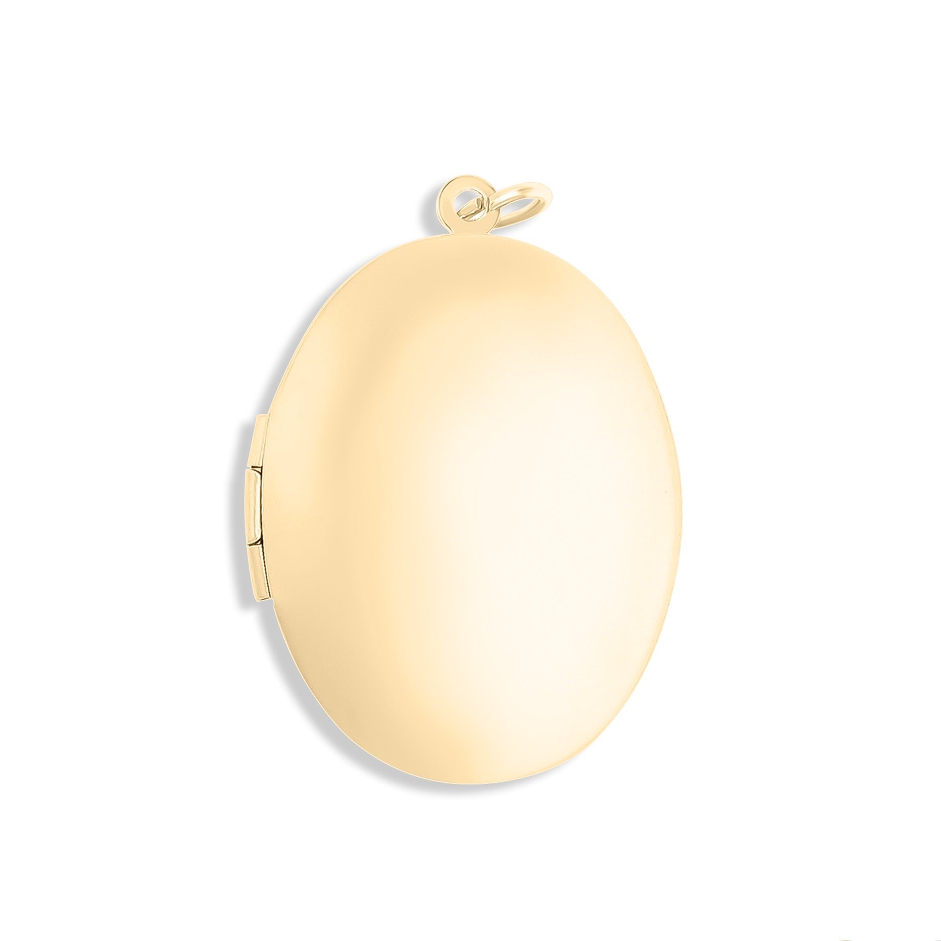 18K Gold Oval Locket – Waterproof Gold Locket Pendant | Hypoallergenic Jewelry Gift - charm | Sunflower Soul Boutique