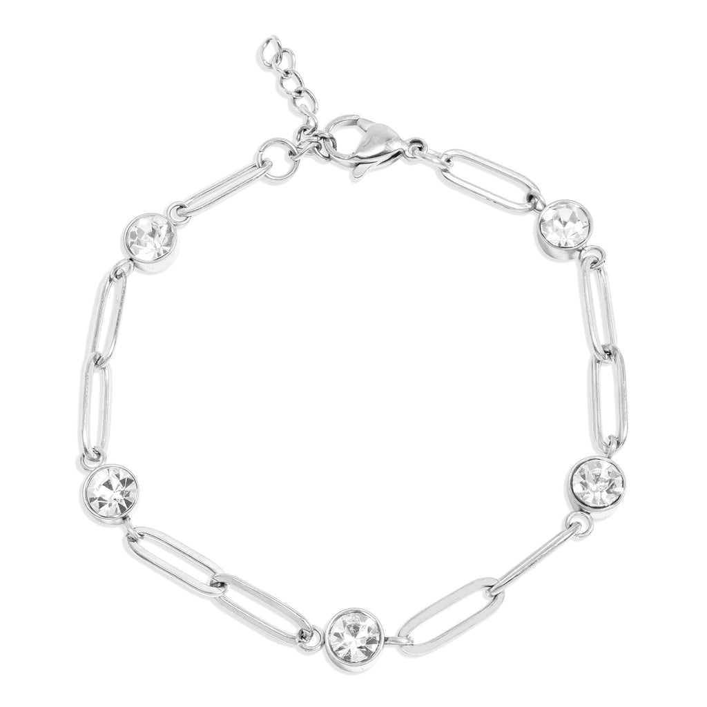 18K Gold Paperclip Bracelet – Hypoallergenic Stainless Steel Chain Jewelry - Bracelets | Sunflower Soul Boutique