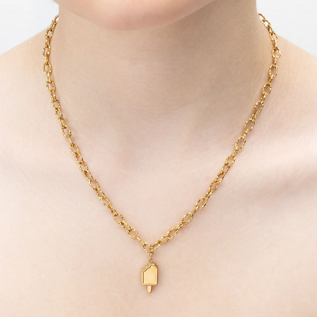 18K Gold Popsicle Charm – Stainless Steel Playful Summer Gift Accessory - Charms | Sunflower Soul Boutique