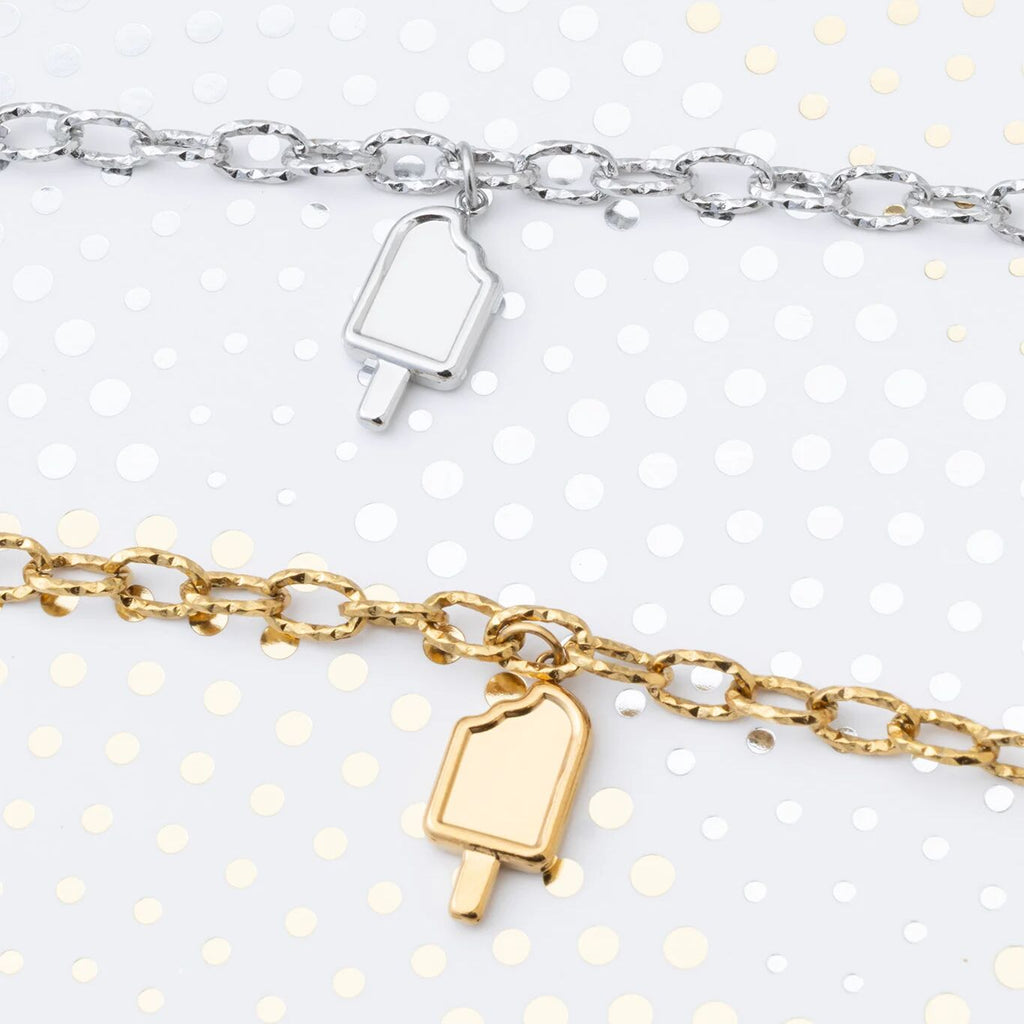 18K Gold Popsicle Charm – Stainless Steel Playful Summer Gift Accessory - Charms | Sunflower Soul Boutique