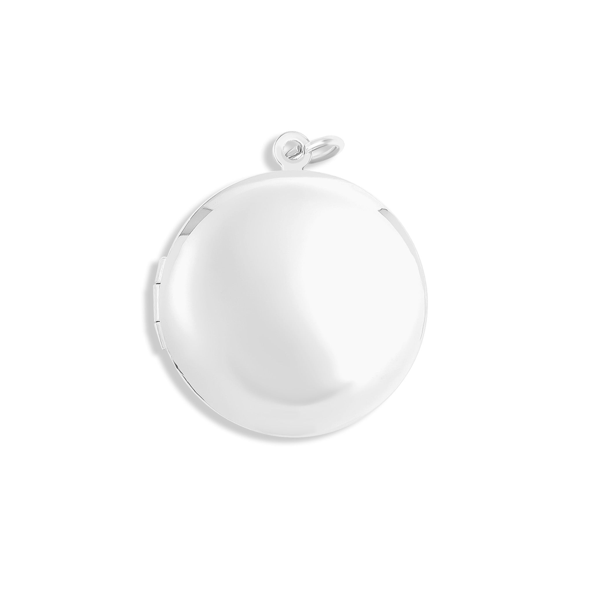 18K Gold Round Locket – Personalized Engraved Photo Pendant | Waterproof Keepsake - charm | Sunflower Soul Boutique
