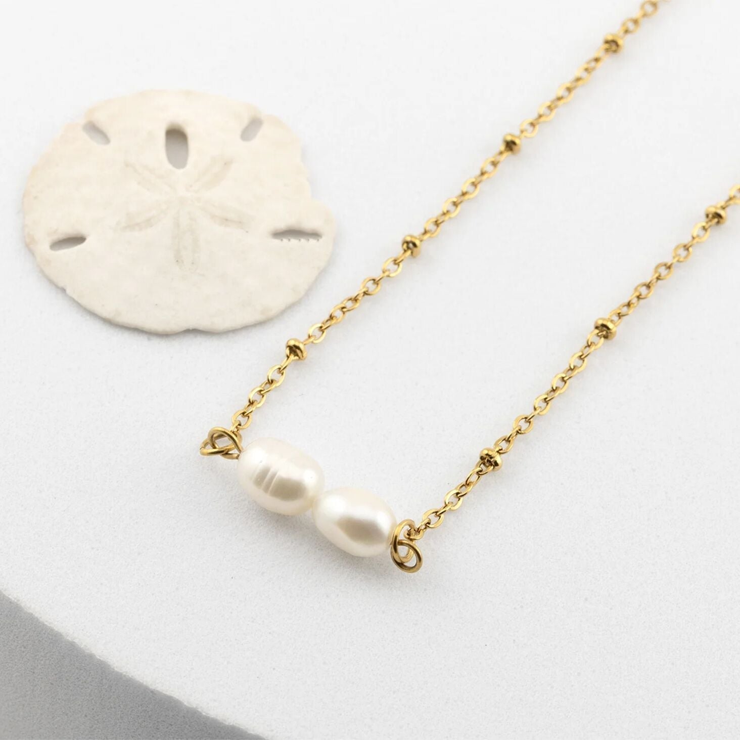 18K Gold Satellite Chain - Adjustable Split Chain Necklace | Stainless Steel - Necklaces | Sunflower Soul Boutique