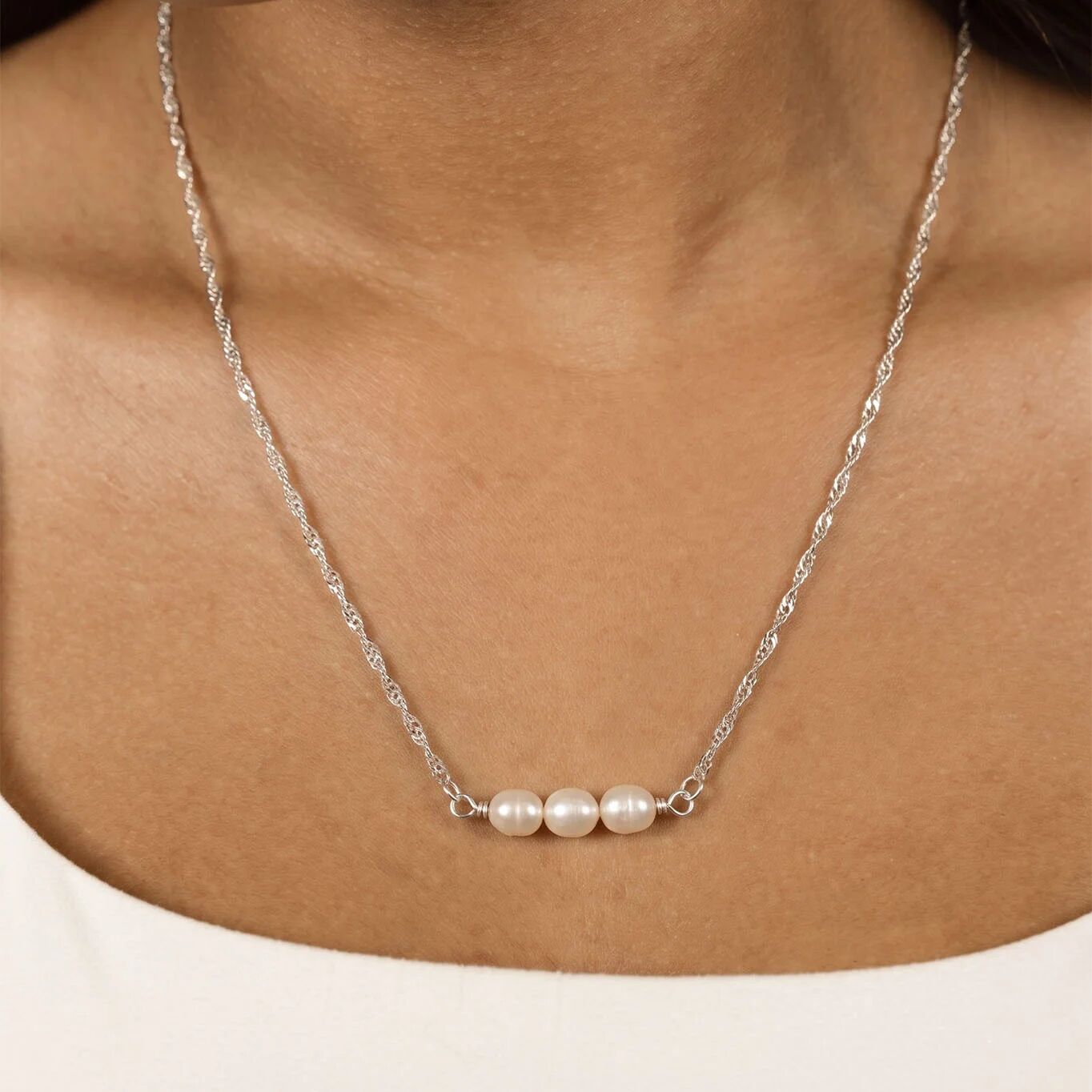 18K Gold Singapore Chain - Tarnish Resistant Stainless Steel Split Necklace - Necklaces | Sunflower Soul Boutique