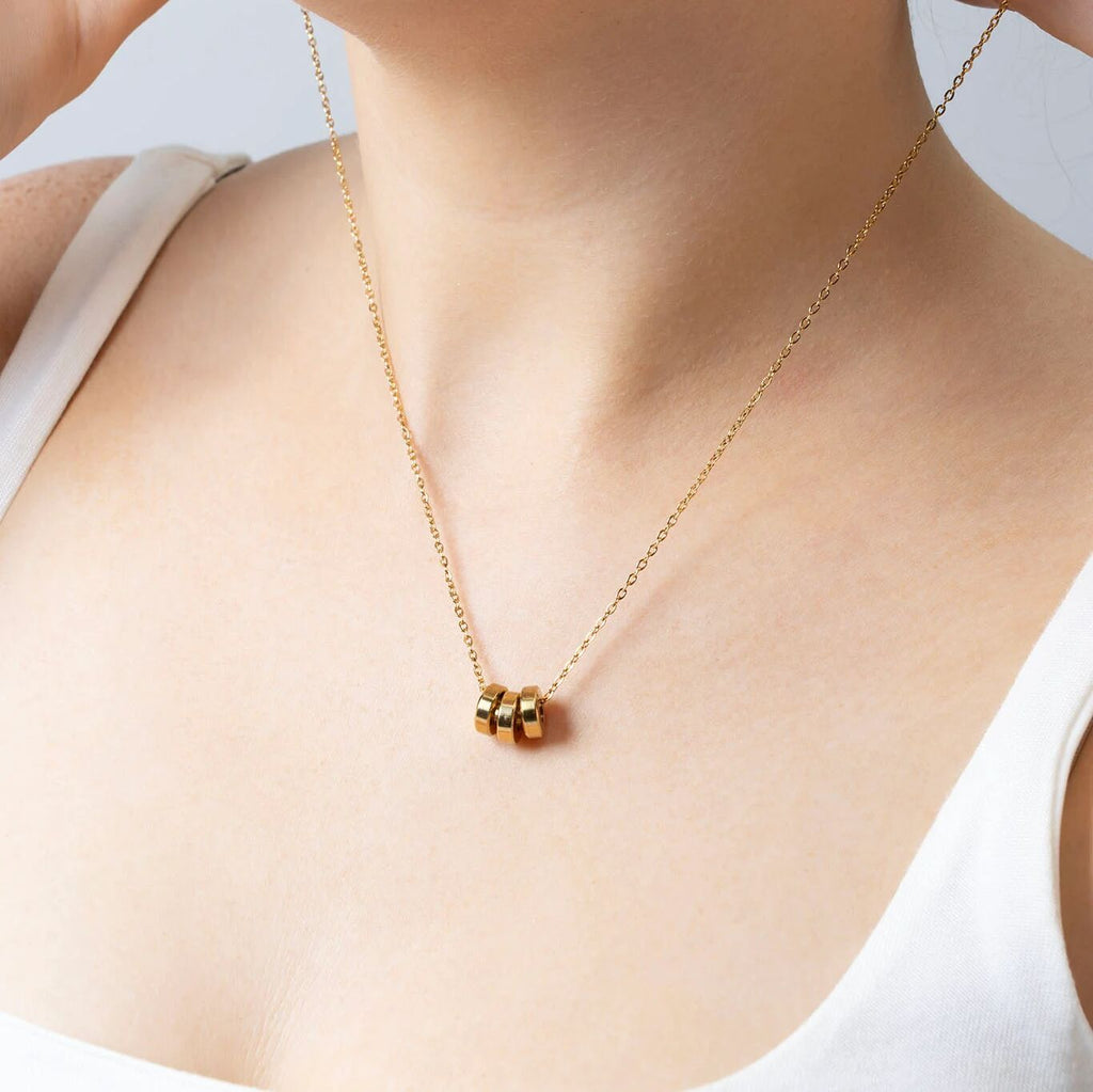 18K Gold Spacer Bead – Gold Plated, Nickel Free, Scratch Resistant Beads - Charms | Sunflower Soul Boutique
