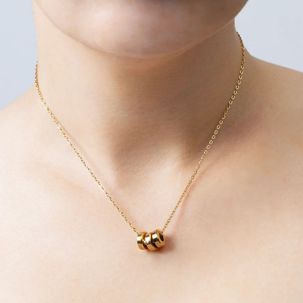 18K Gold Spacer Bead – Gold Plated, Nickel Free, Scratch Resistant Beads - Charms | Sunflower Soul Boutique