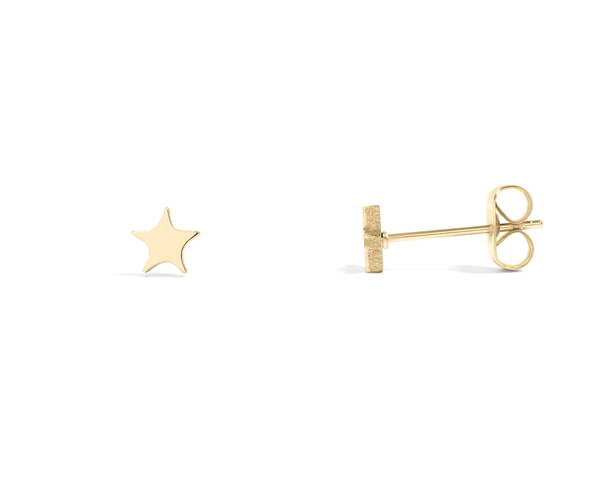 18K Gold Star Earrings – Hypoallergenic Stainless Steel Studs | Non Tarnish Jewelry - Earring | Sunflower Soul Boutique
