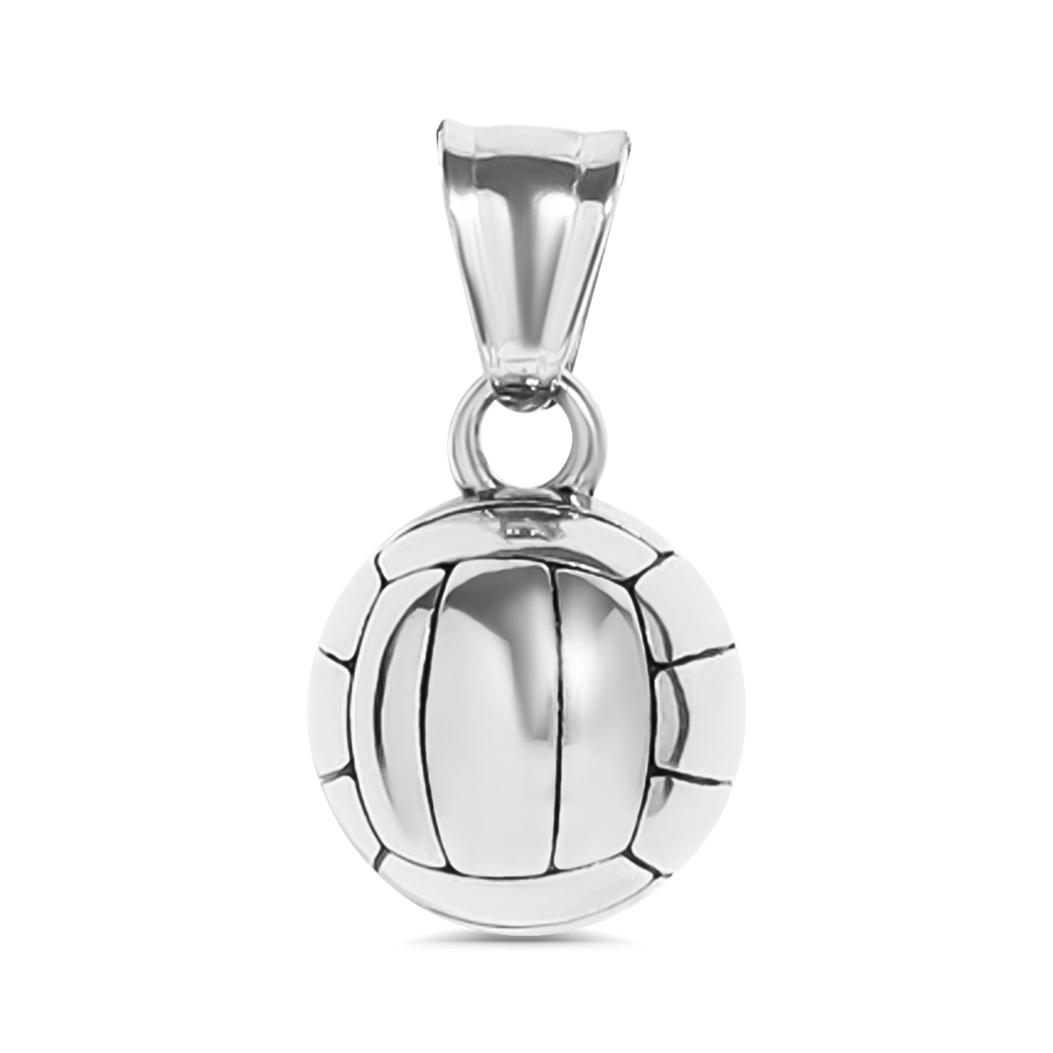 18K Gold Volleyball Charm – Durable 3D Stainless Steel Pendant with PVD Plating - Charms | Sunflower Soul Boutique