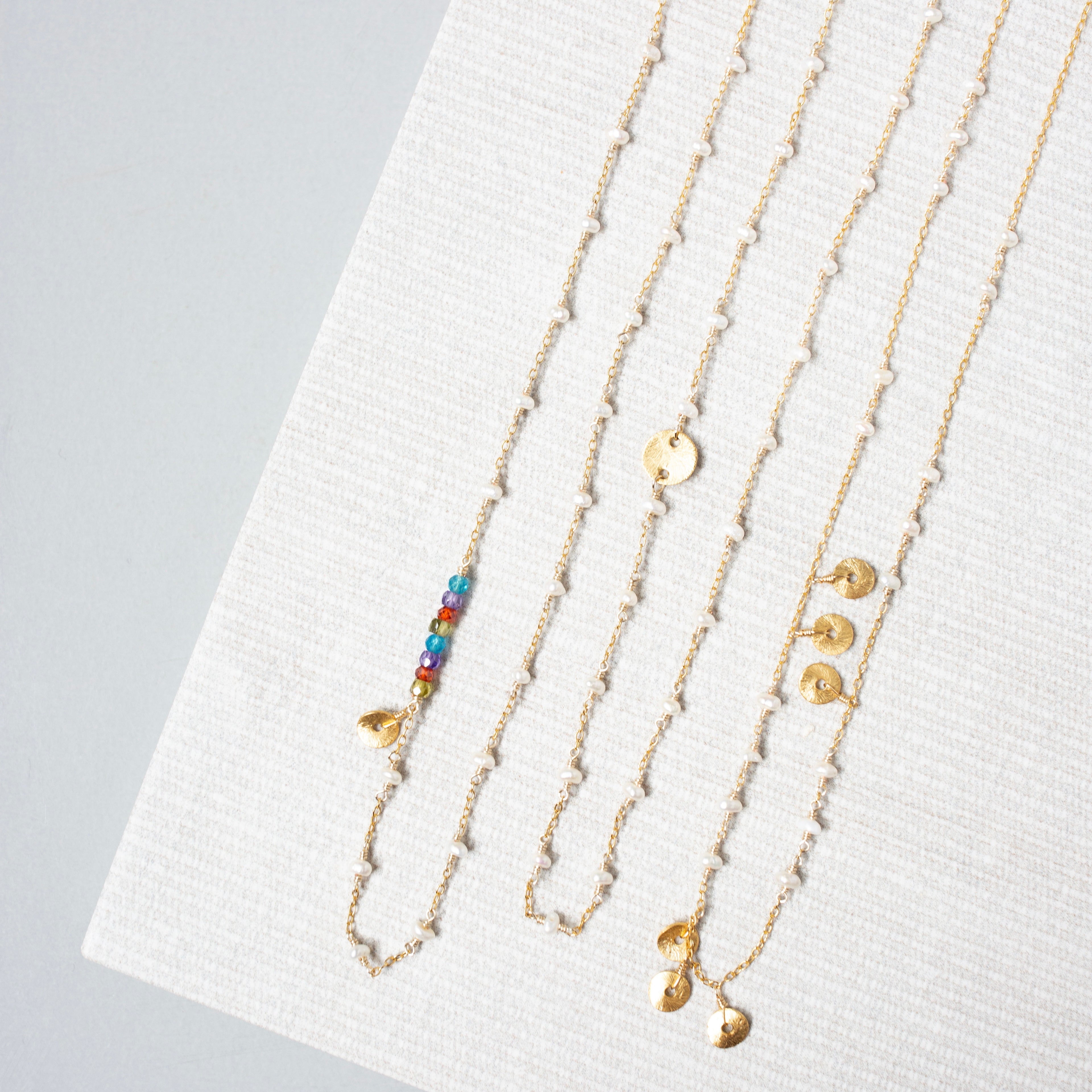 Pearl Paloma Chain Necklace