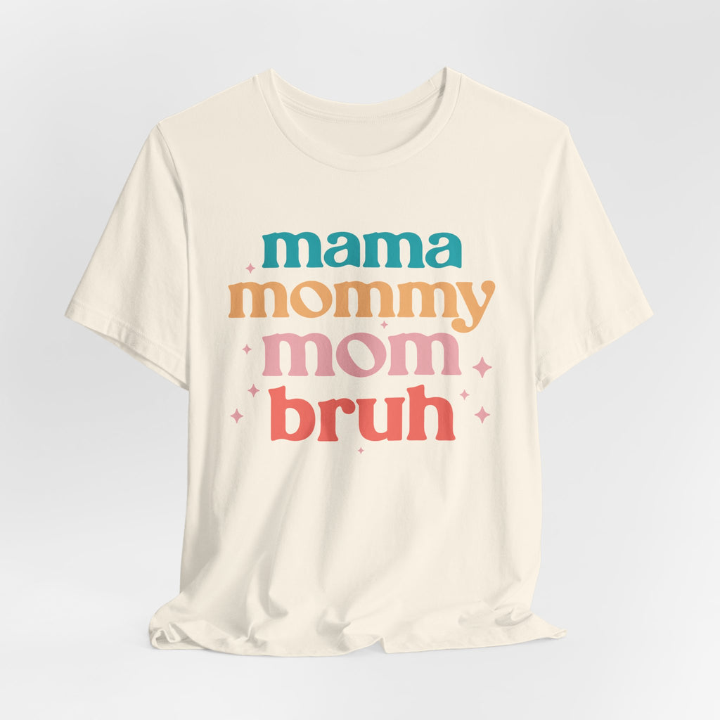 Mom Bruh Tee – Funny Mom Shirt | Vintage Soft Ring-Spun Cotton T-Shirt