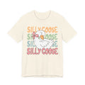 Cute Cartoon Goose Shirt – Pastel Graphic Tee | Soft Cotton T-Shirt For Women