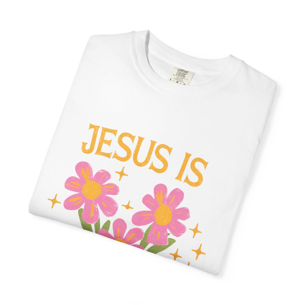 Jesus Is The Way Tee – Uplifting Christian T-Shirt | 100% Cotton Garment Dyed