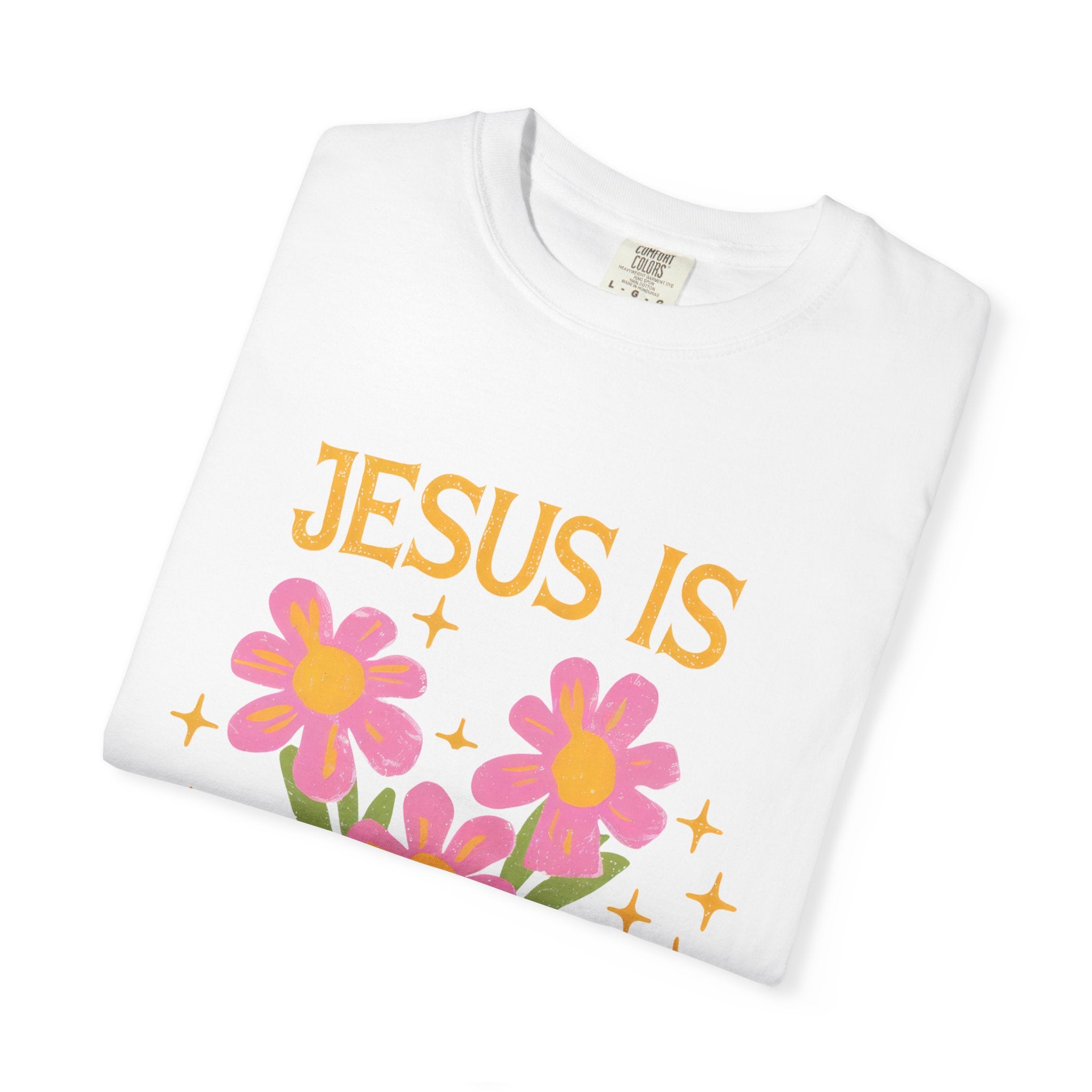 Jesus Is The Way Tee – Uplifting Christian T-Shirt | 100% Cotton Garment Dyed