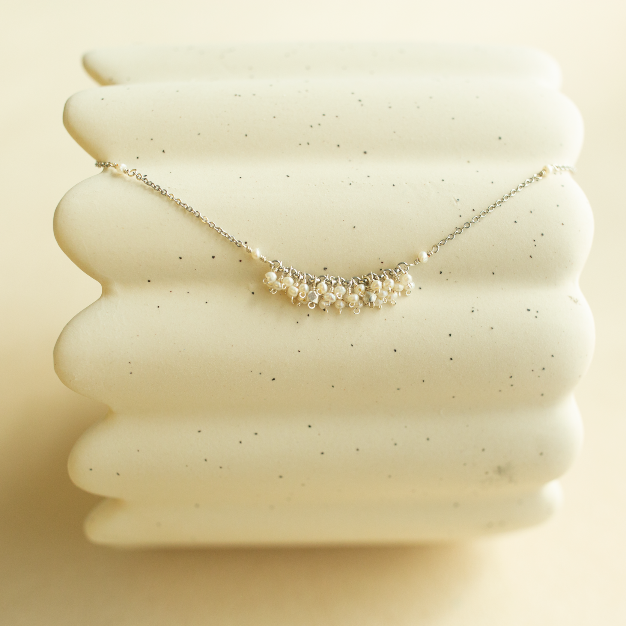 London Blue Quartz Reign Necklace