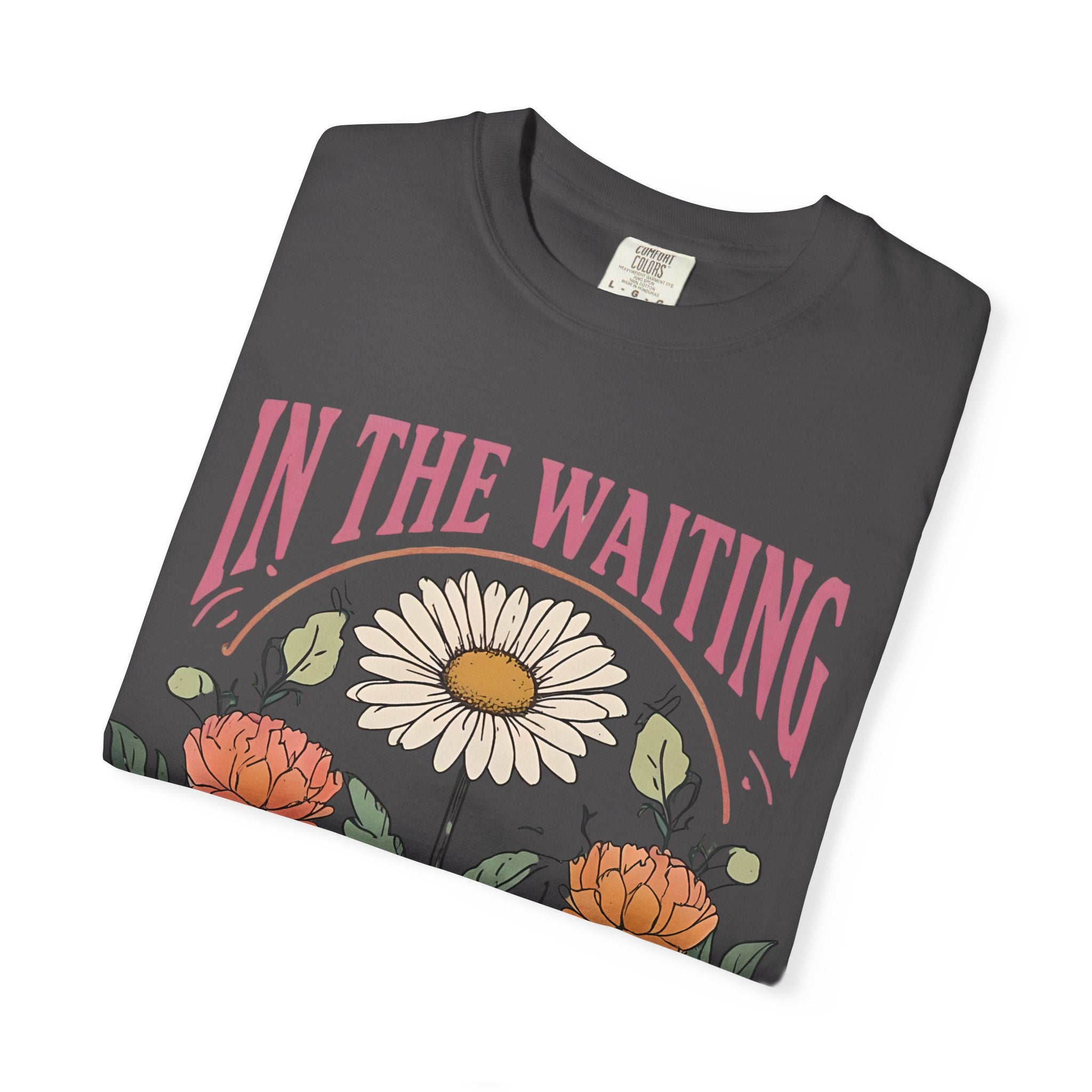 Inspirational T-Shirt | Floral Graphic Tee - Faith Based Shirt for Everyday Wear