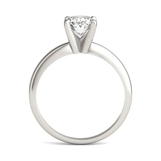 Lab Grown Diamond Ring – 1.5 Carat Oval Cut Solitaire Engagement Ring USA