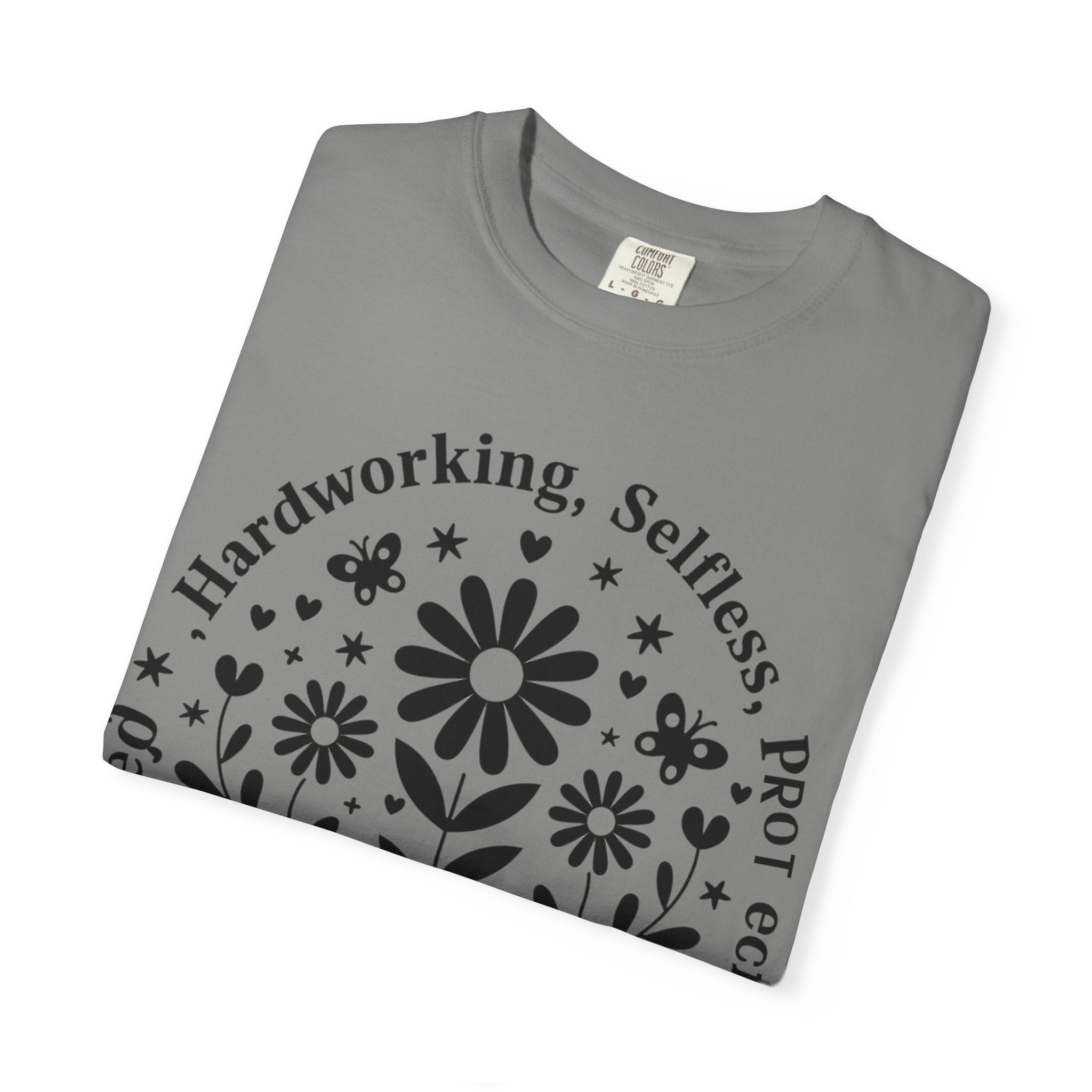Mama Traits Floral Tee – Soft Cotton Unisex Casual Shirt | Gift for Mom