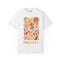 Forgiven T-Shirt – Floral Graphic Tee With Redemption Message | Soft Cotton Unisex