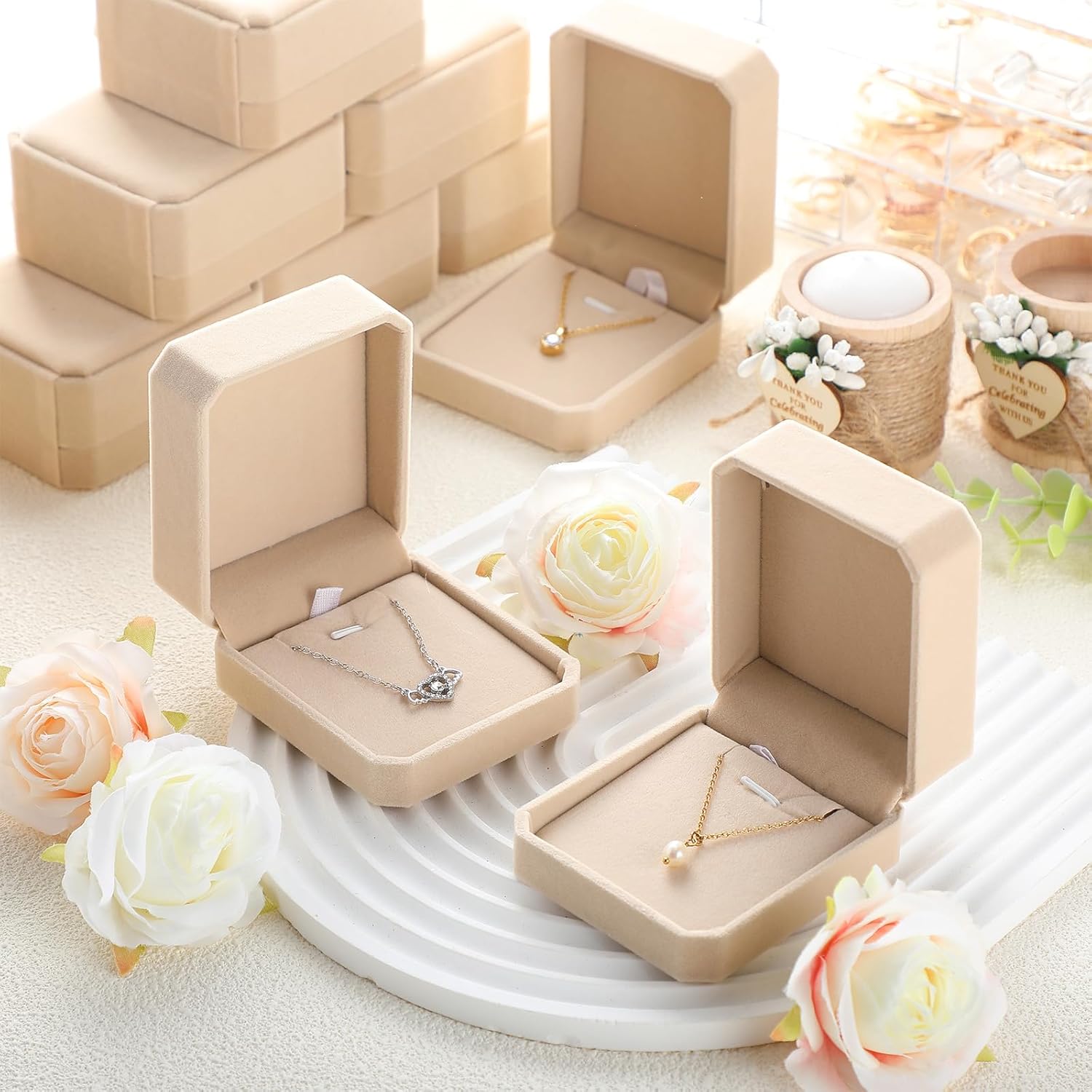 Velvet Gift Box | Luxury Jewelry Gift Box Upgrade for Elegant Presentation