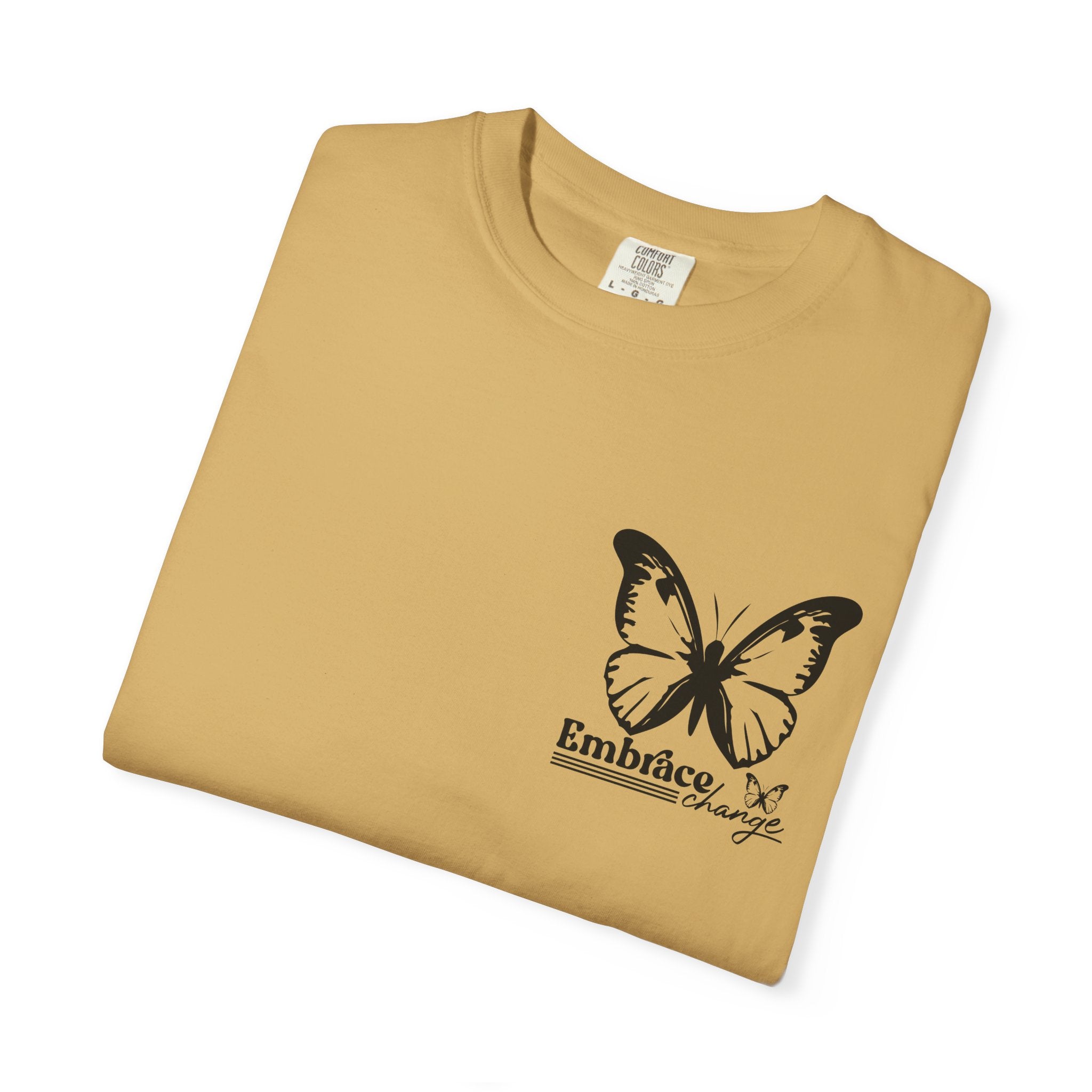 Butterfly Graphic T-Shirt – Minimalist Inspirational Tee | Vintage Cotton Soft Feel