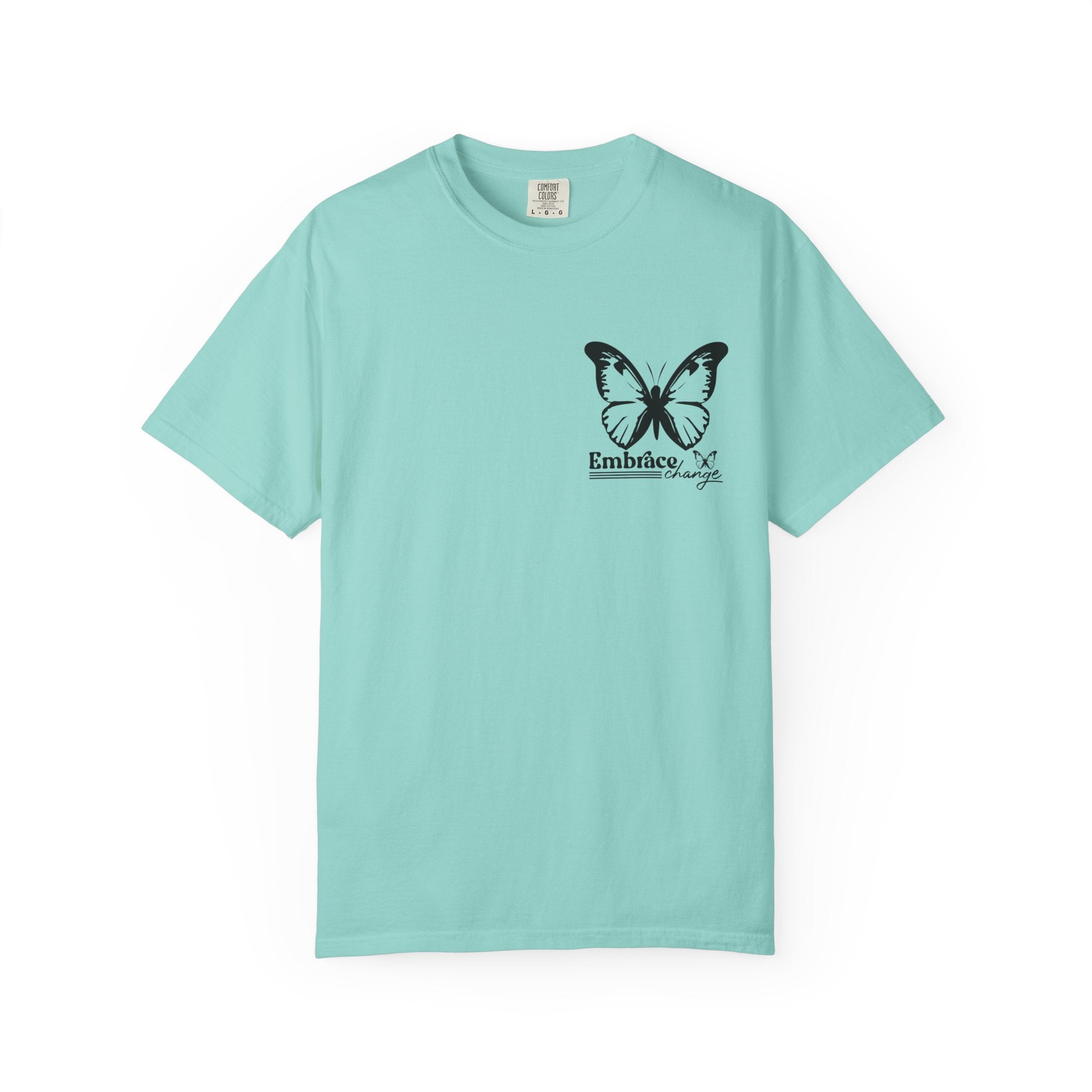 Butterfly Graphic T-Shirt – Minimalist Inspirational Tee | Vintage Cotton Soft Feel