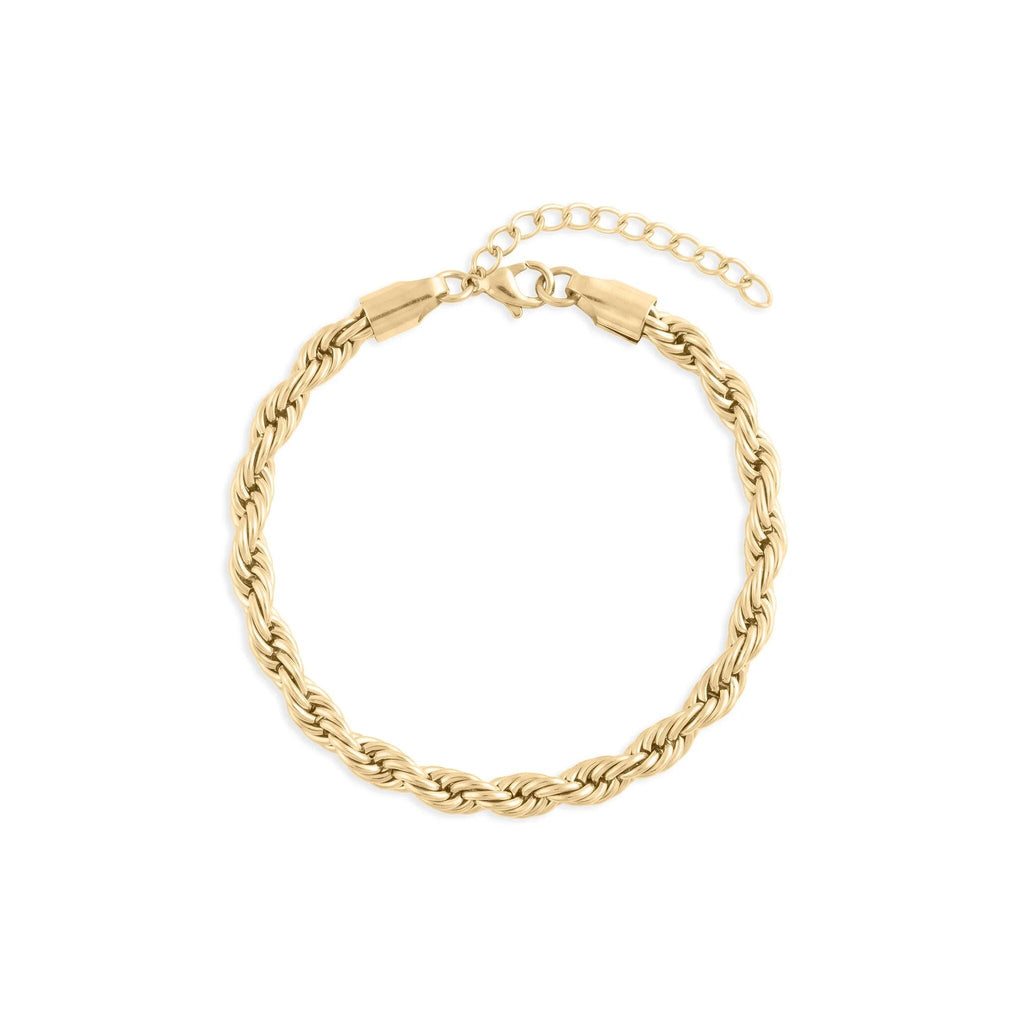 Wholesale jewelry 14K Gold Filled Plus™ Rope Chain Bracelet- Main  