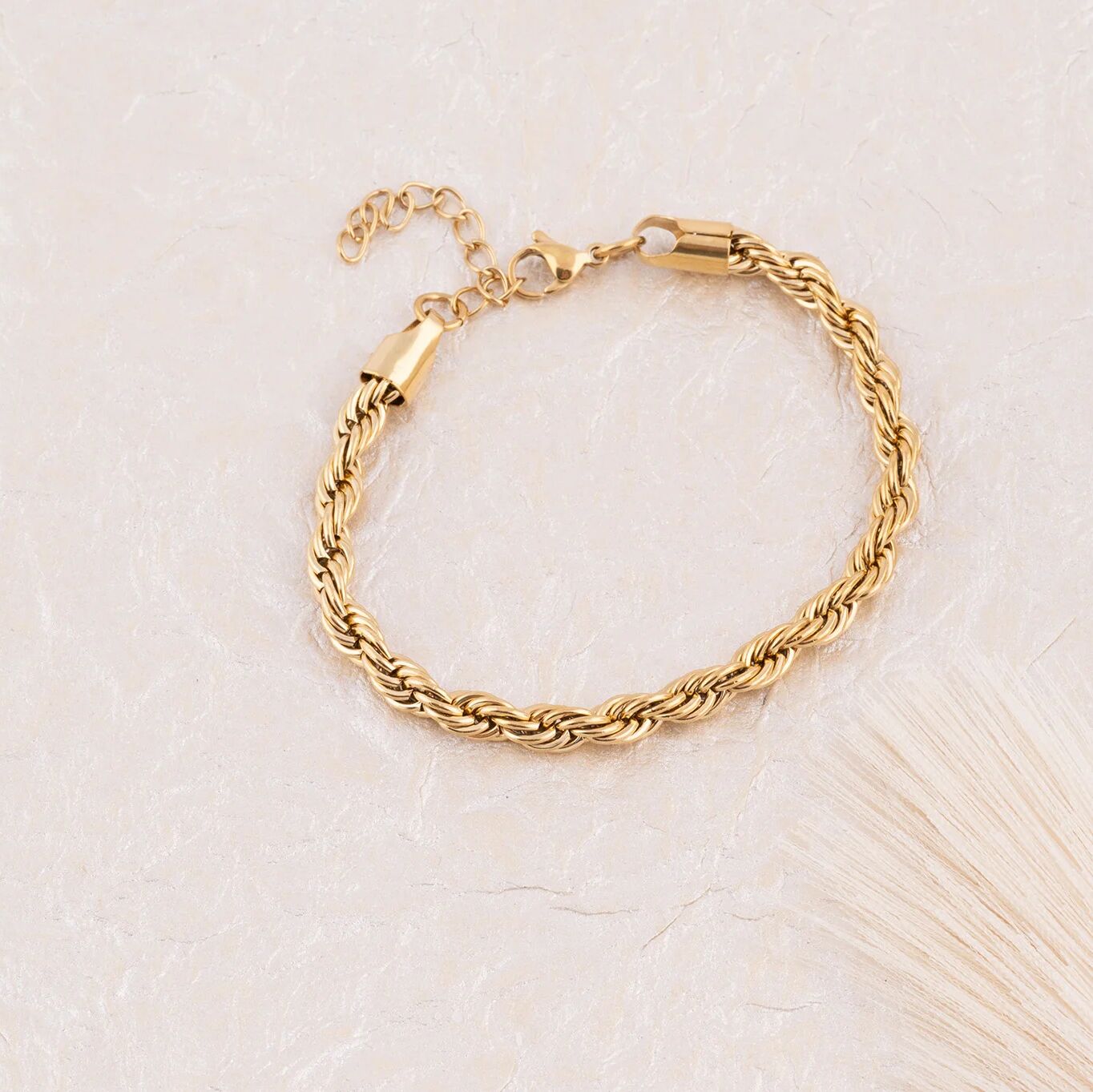 Wholesale jewelry 14K Gold Filled Plus™ Rope Chain Bracelet- Studio  