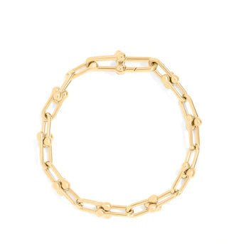 18K Gold PVD Stainless Steel Hardware Bracelet