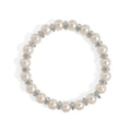 8mm Kiska Glass Pearl Stretch Bracelet