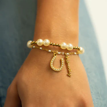 18K Gold PVD Stainless Steel Howdy Charm