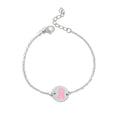 Breast Cancer Charm Bracelet